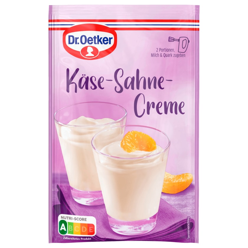 Dr. Oetker Käse-Sahne-Creme 63g
